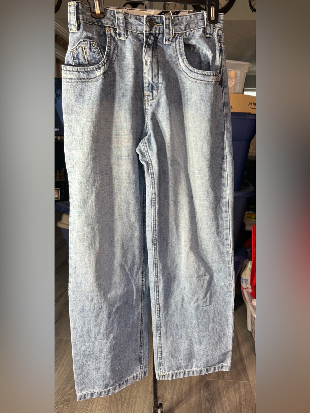 Light Blue Women’s Straight-Leg Jeans Size 14 EPC